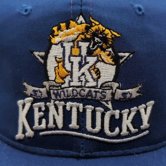 Starter| NWT Vintage University of Kentucky Wildcats Sports Cap Green Brim - Picture 3 of 16